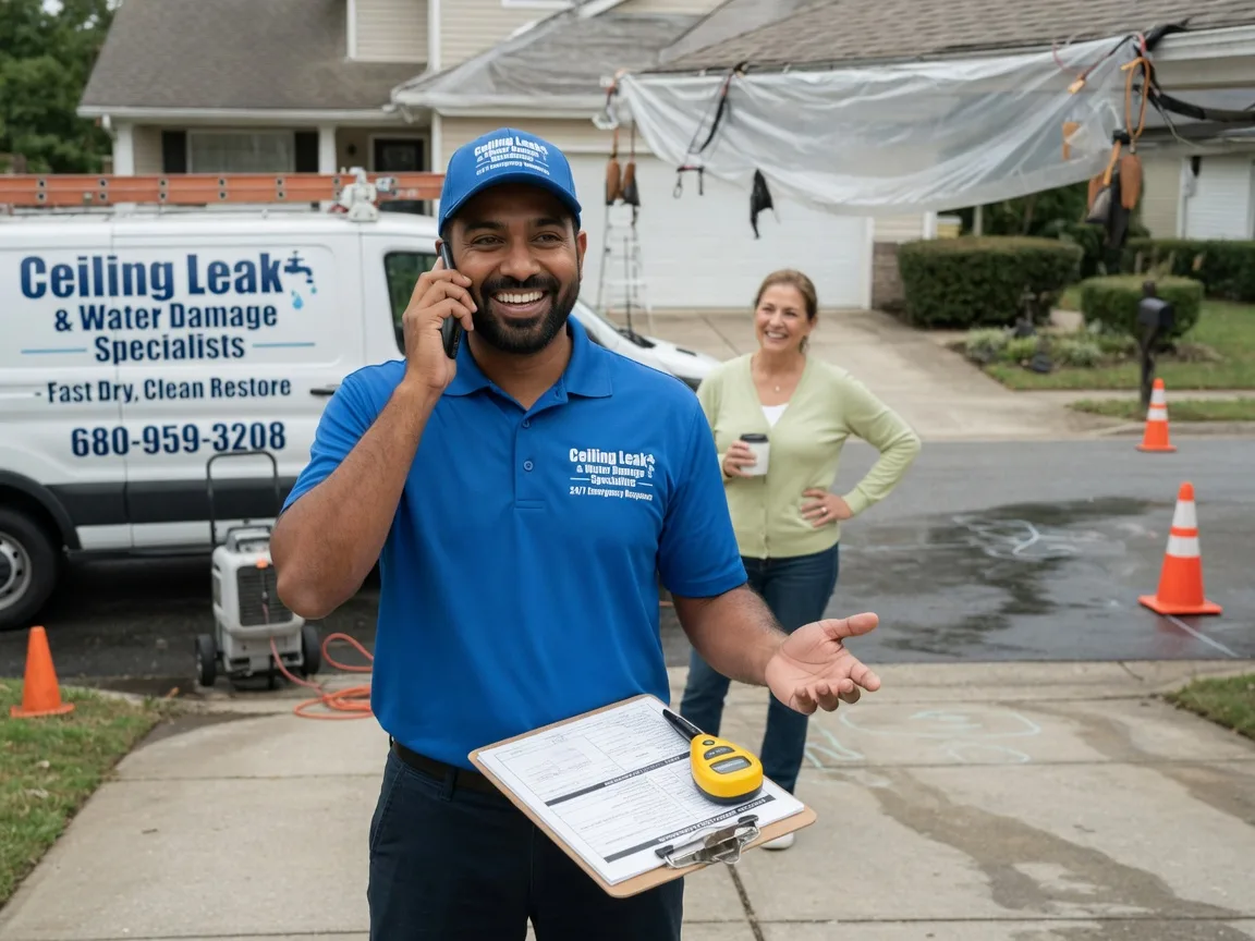 Ceiling Leak Cleanup Old Orchard Beach, ME FAQs